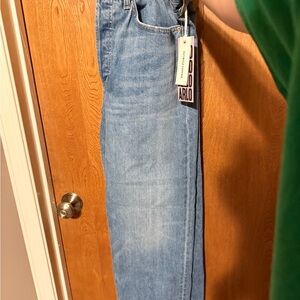 Denim Forum The Arlo Hi-Rise Straight Jean